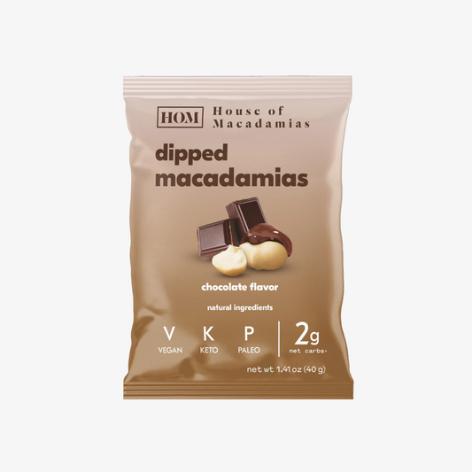 Chocolate Dipped Macadamia Nuts