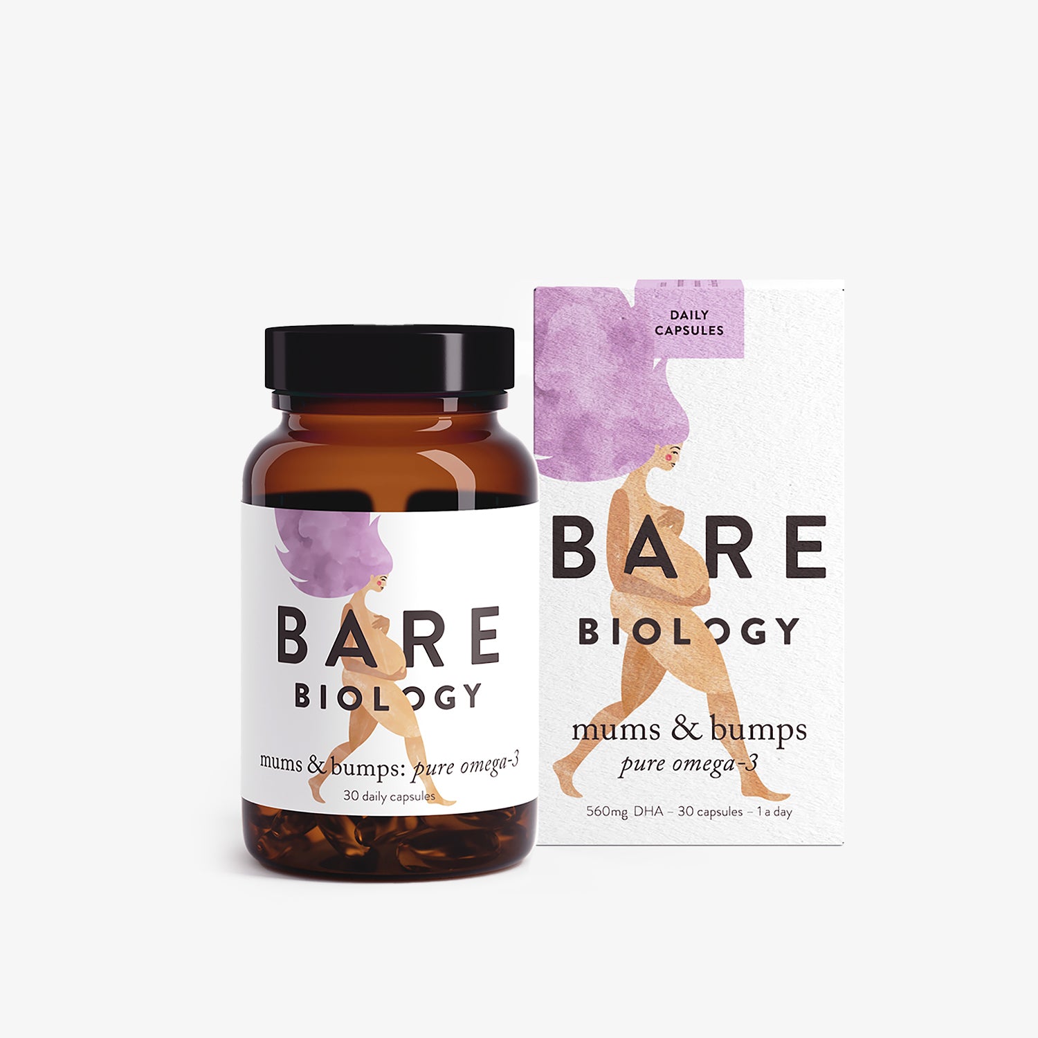 Bare Biology Mums and Bumps Omega 3 – Healf