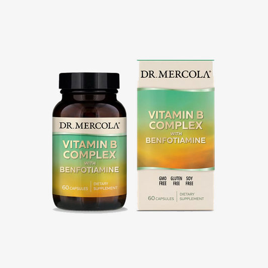 Dr Mercola Vitamin B Complex with Benfotiamine