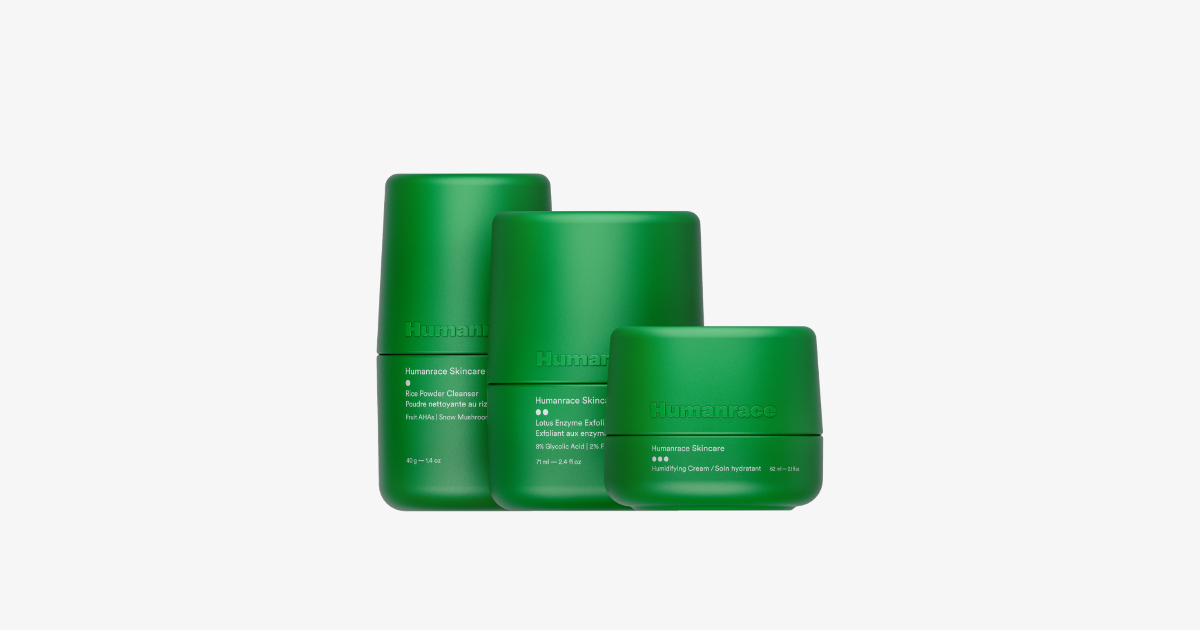 Humanrace 3 Minute Facial Routine Pack | Healf