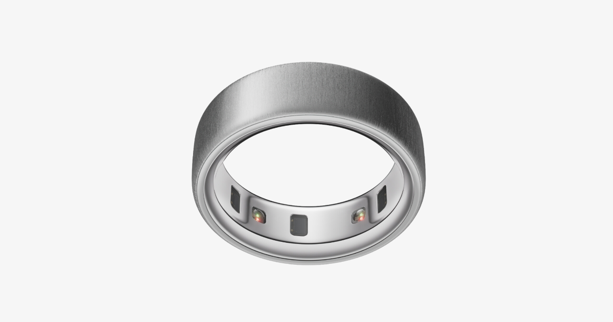 健康アクセサリー Oura Ring Gen4 Brushed silver US9 Oura Ring 4 Brushed Silver - Size 9 : Target