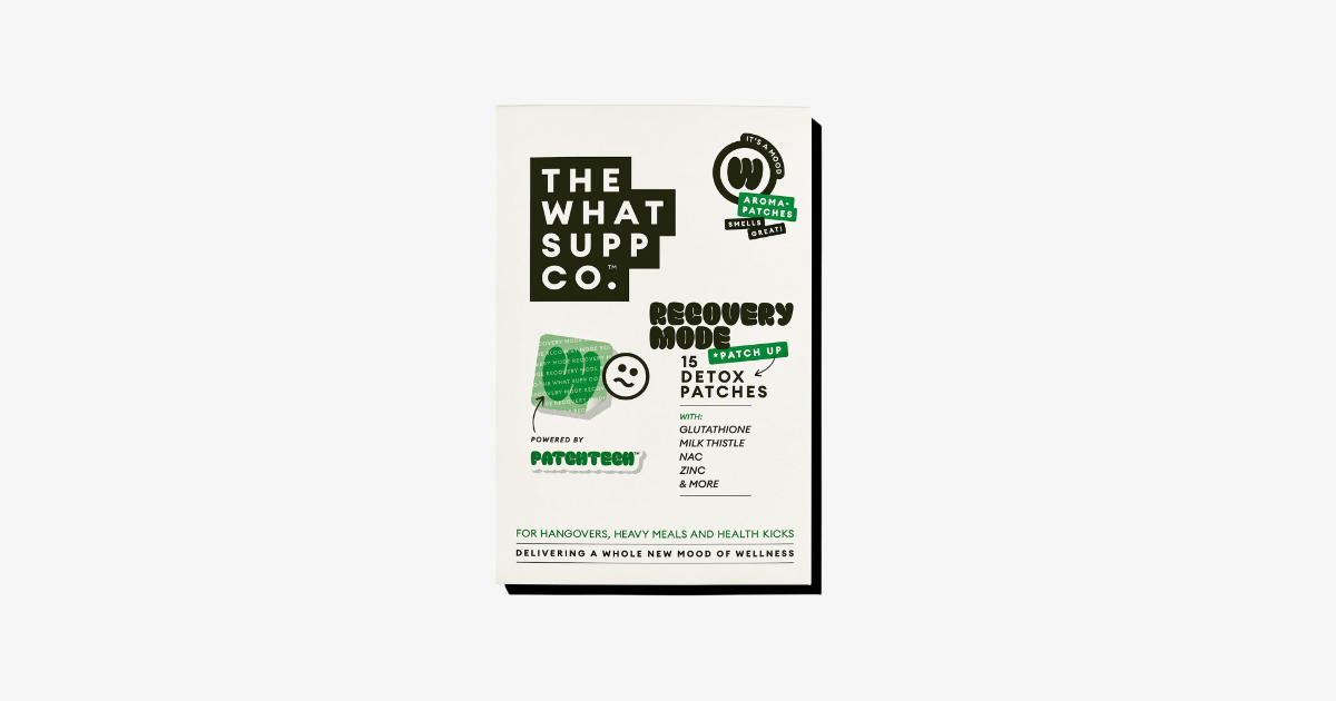 glutathione mood THE WHAT SUPP CO Recovery Mode Detox Patches