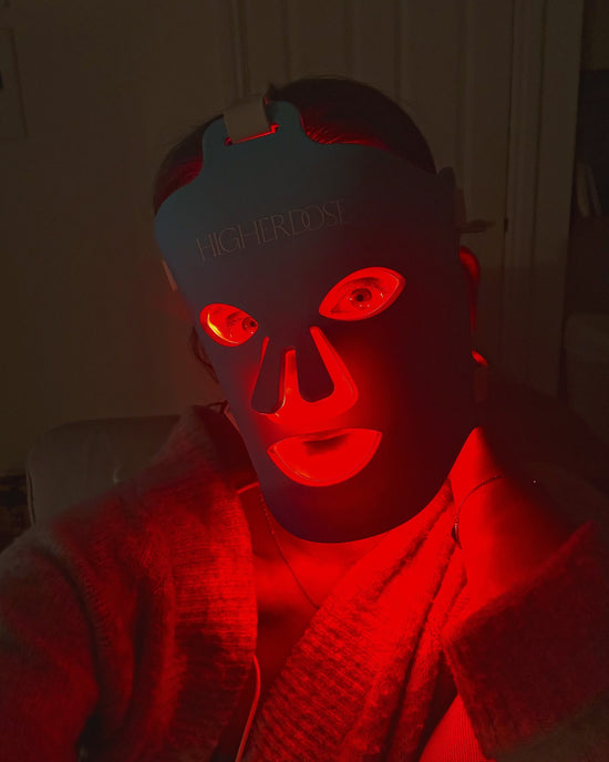 Our Review on the HigherDOSE Red Light Mask